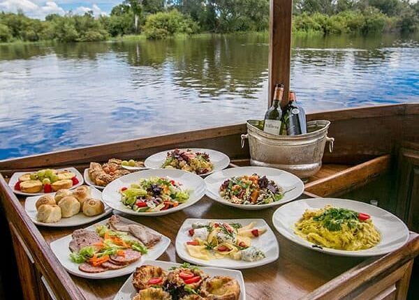 food on a cruise boat Victoria Falls Adventure Excursions and Thrilling Activities in Zimbabwe